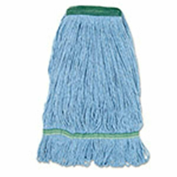 Cool Kitchen BW  Narrow band Looped-End Mop Heads- Blue CO2958889